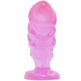 BAILE - UNISEX ANAL PLUG WITH PINK SUCTION CUP 2